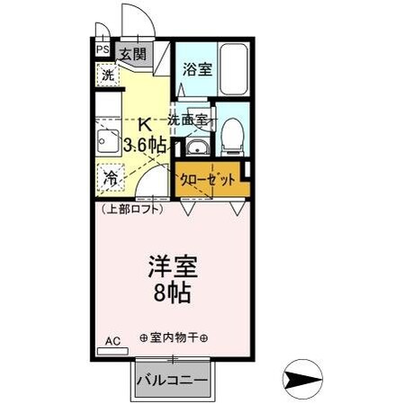 ABITATO台原の物件間取画像